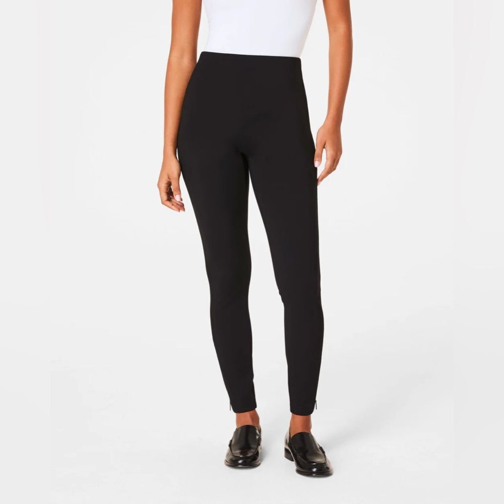 NWT SPANX PONTE LEGGING BLACK SIZE 1X RETAILS $98